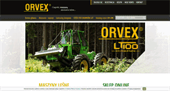 Desktop Screenshot of orvex.pl