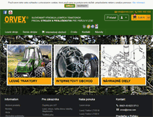 Tablet Screenshot of orvex.com